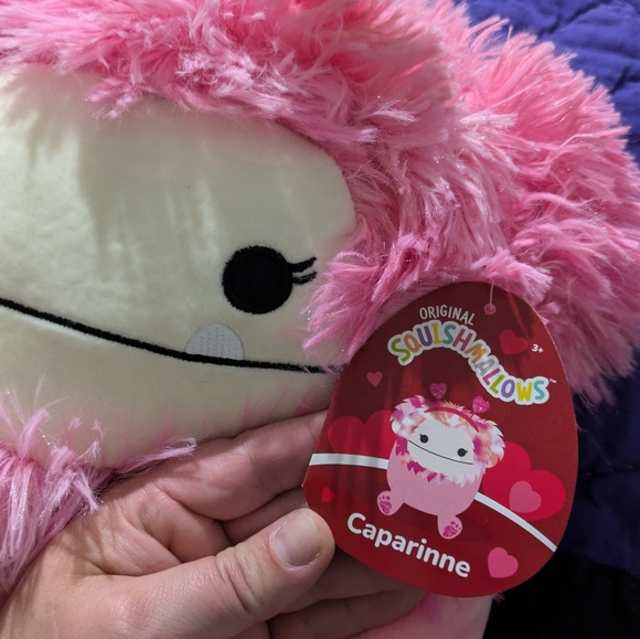 Valentine bigfoot with headband Squishmallow 12in - Picture 4 of 6